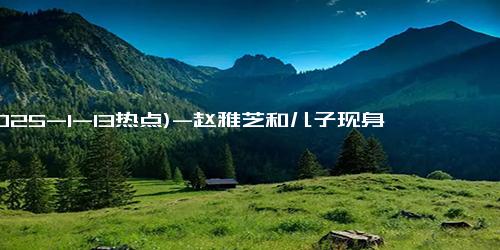 (2025-1-13热点)-赵雅芝和儿子现身上海迪士尼 母子同框温馨互动